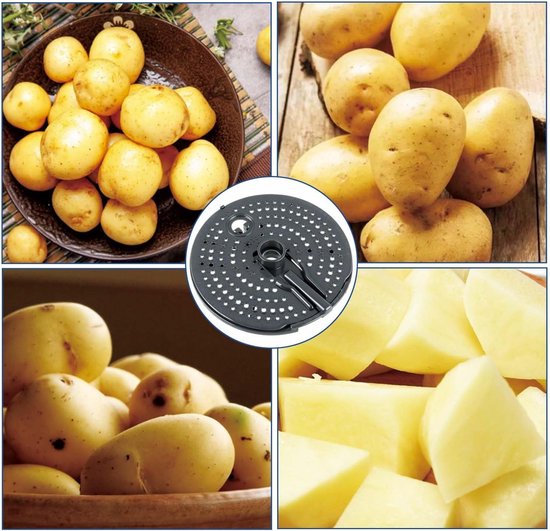 Aansluitstuk voor het schillen van aardappelen, wortelen en groenten met Thermomix accessoires — afbeelding 4