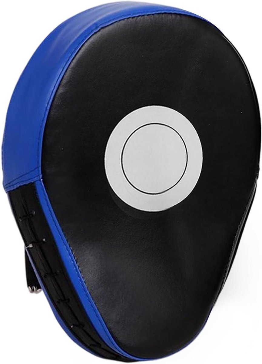 Bokskussens - Trainingskussen Vechtsport - Precisie Verbeteren - Verdikt PU Leer - 283 x 22 x 8 cm - Blauw