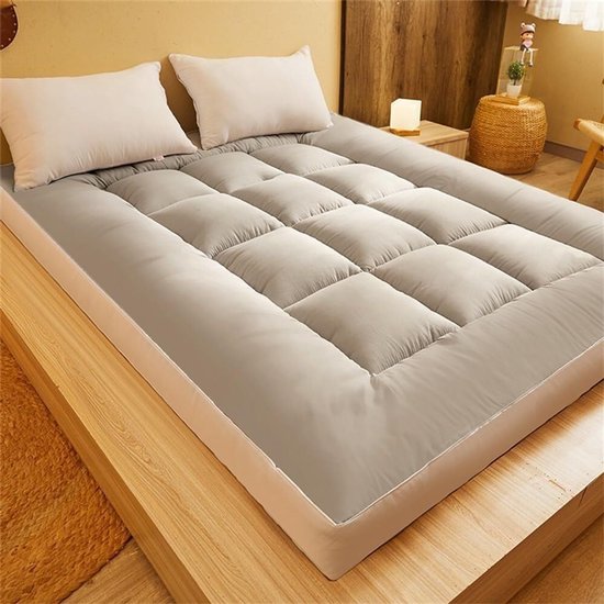 Japanse Futonmatras - Vloermatras Slaapmat - Comfortabel Slapen - Extra Dikke Vulling - Diverse Maten Beschikbaar - Veelkleurig — afbeelding 4