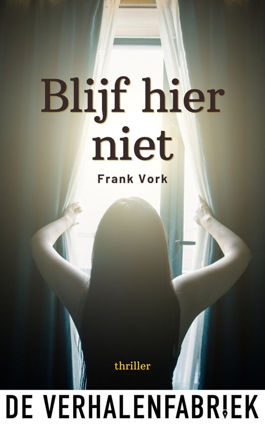 Blijf hier niet - cover