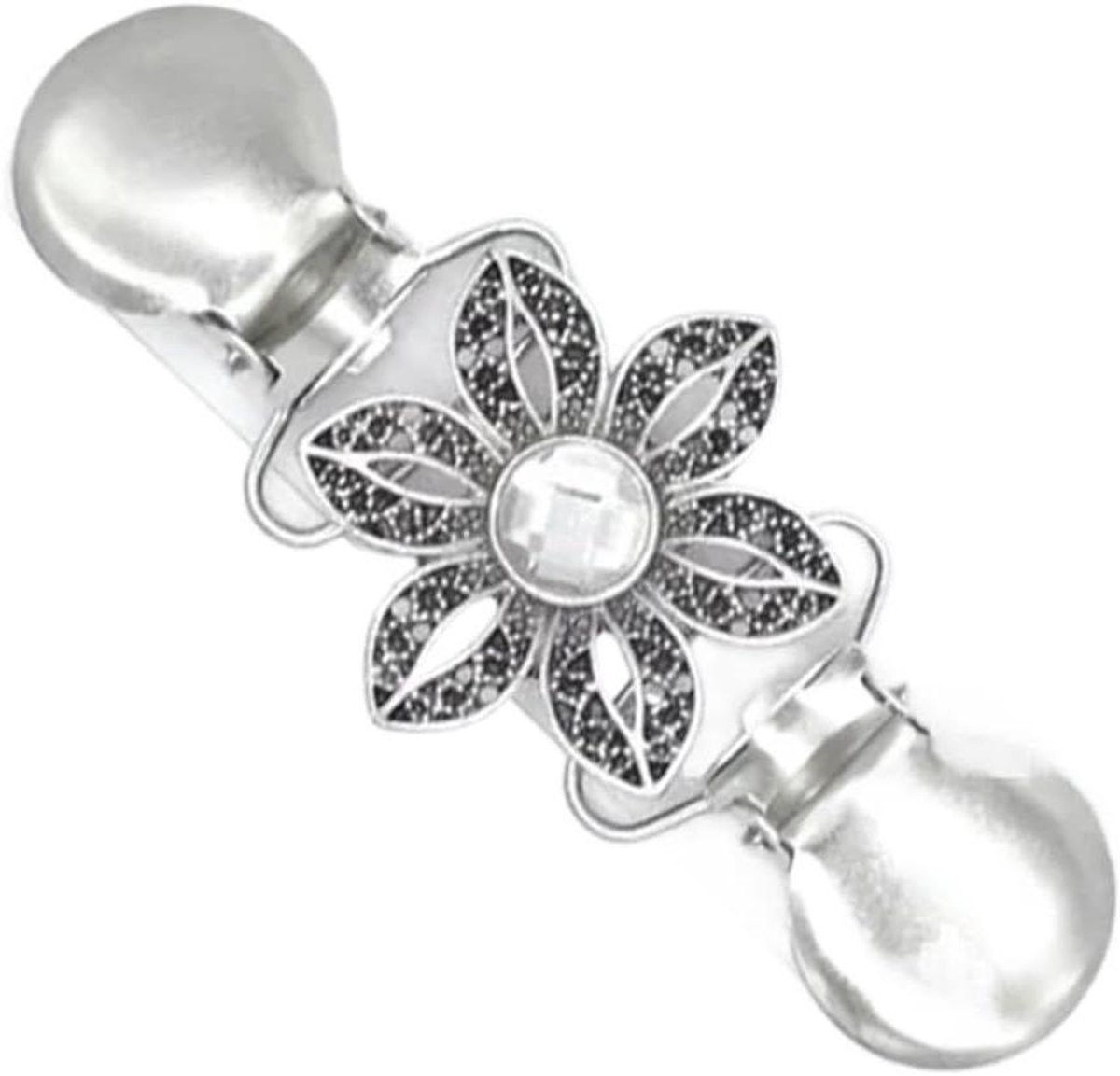 Vest Clips - Trui Clips - Kleding Decoratie - Bloemvorm Strass - 30 stuks - Multicolor