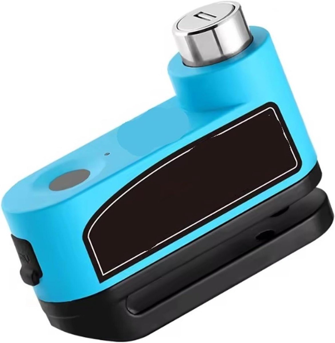 Motorslot Schijfrem - Motorfiets Hangslot - Diefstal Beveiligen - Uniek Slotcilinder Ontwerp - 9 cm - Blauw