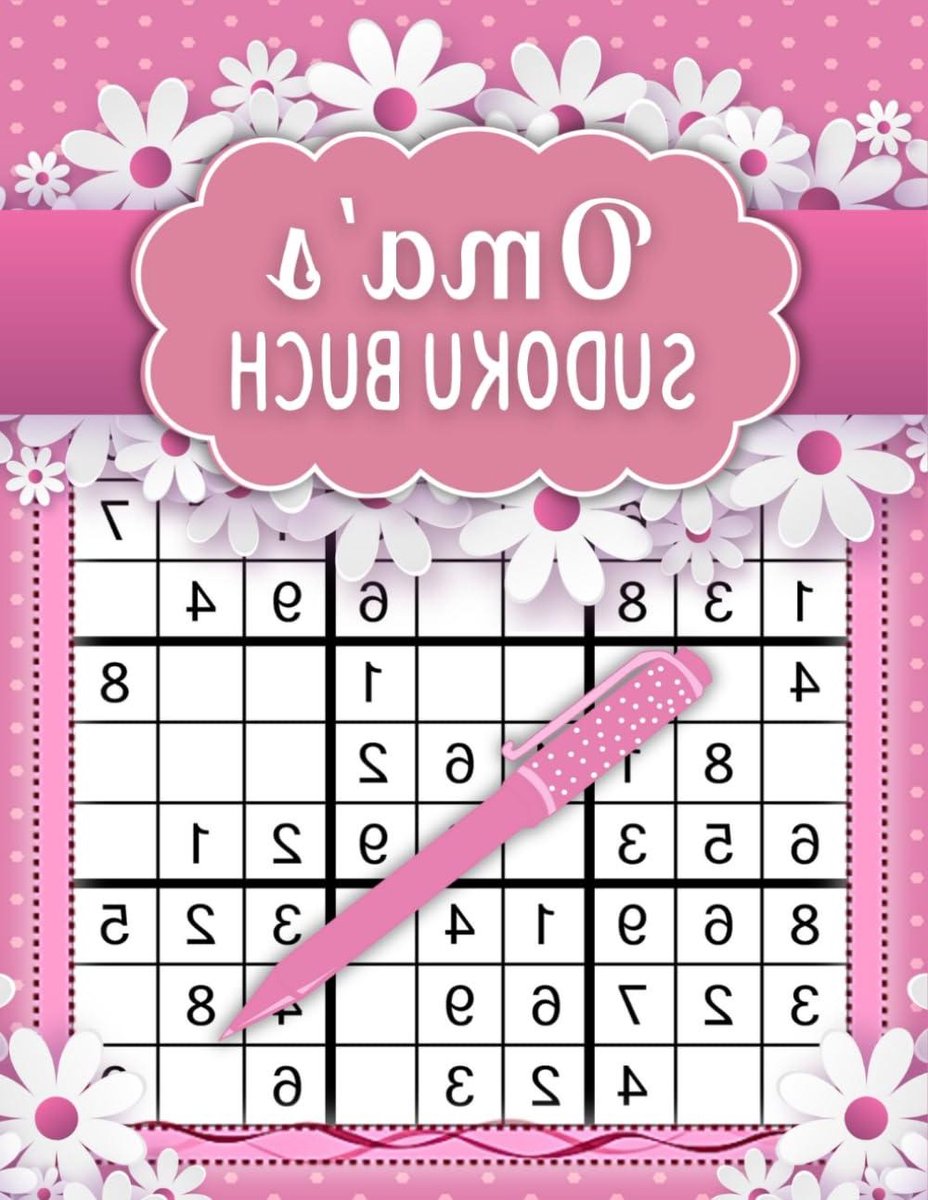 Sudoku Boek - Puzzelboek - Hersengymnastiek - Grote Cijfers - 100 Puzzels - Roze