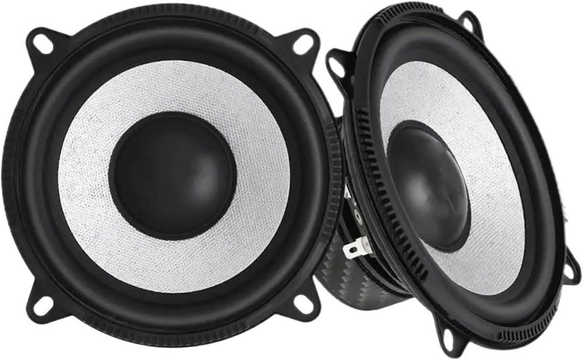 Auto luidsprekers - Autostereo set - Muziek luisteren - Hoge geluidskwaliteit - 5 inch - Zwart