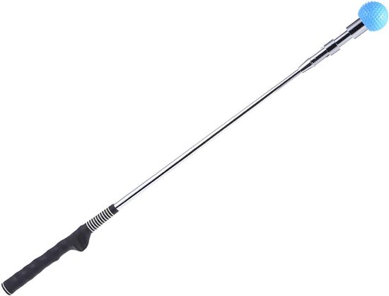 Golf Swingtrainer - Trainingshulpmiddel Tempo Trainer - Golfvaardigheden Verbeteren - 4 Instelbare Modi - 81 cm - Zilver van GOLF — afbeelding 4