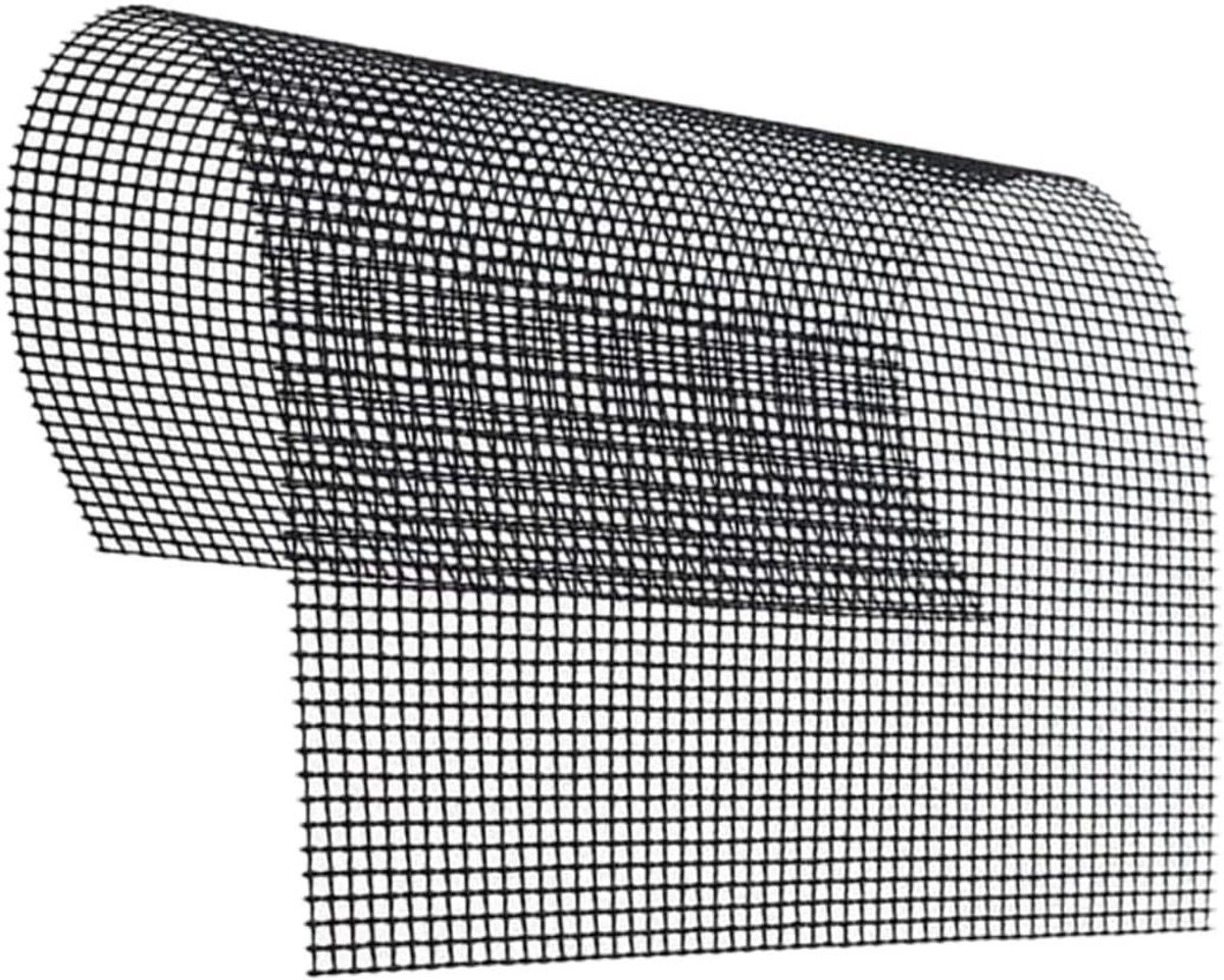 Grillmat Set - Barbecue Matten - Buiten Grillen - Antiaanbak Gaasontwerp - 40 x 33 cm - Grijs