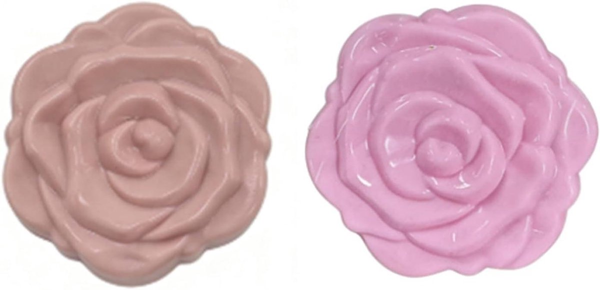 Zakspiegel Rozenvorm - Reisspeigel Make-up - Snel bijwerken - Dubbelzijdig glas - 63 cm - Roze