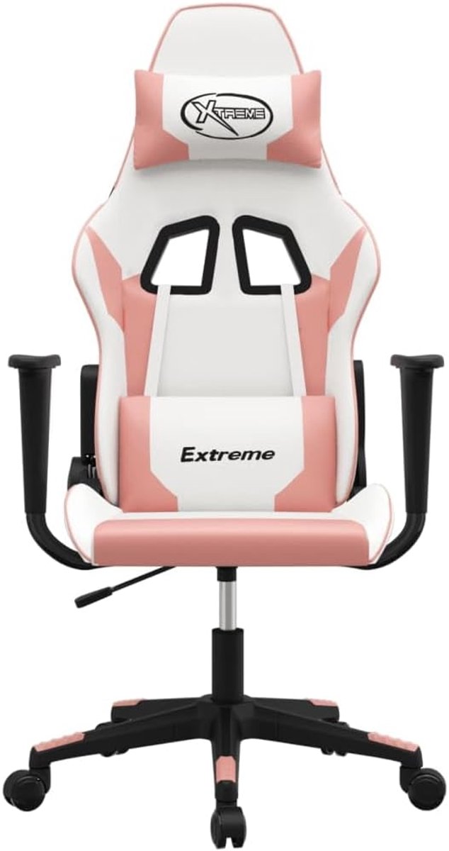 Gaming Stoel - Comfort Stoel - Ontspannen Zitten - Met Massagefunctie - 66.5 x 61 x 127.5 cm — afbeelding 4