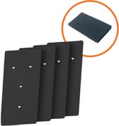 4 STUKS Filter geschikt voor Droger Whirlpool Bauknecht Ignis (met 4 gaatjes) - 481010345281 - 8015250474909 - 481010716911 - Spons Foam Schuim