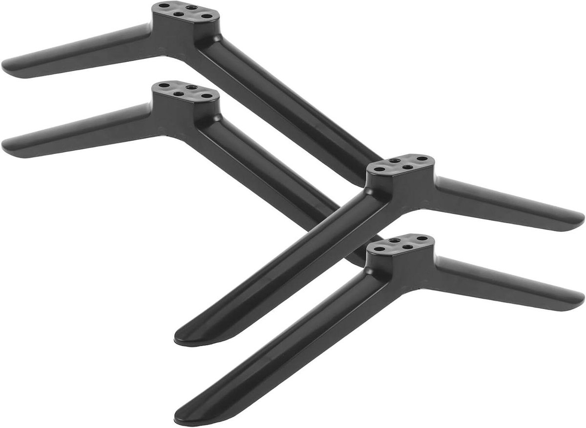 Tv Stand Legs - Tv Voetjes - Tv Stabiliseren - Antislip Voeten - 22.5 cm - Zwart