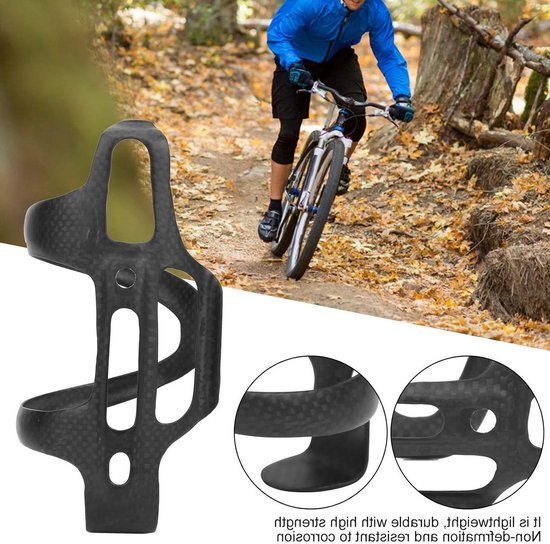 Fiets bidonhouder, stevige carbon fiets bidonhouder met 360 graden draaibare arm voor mountainbiken en racefietsen — afbeelding 2