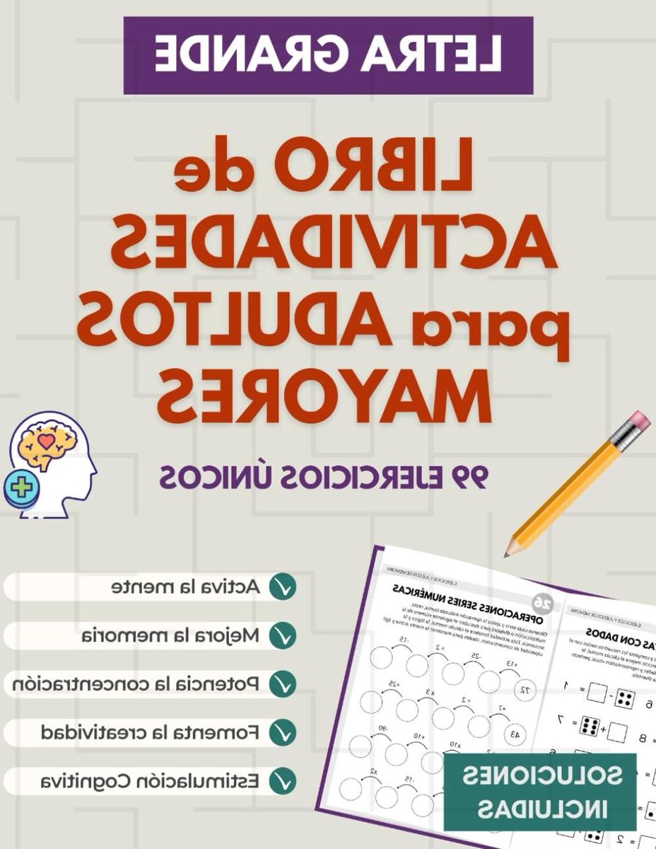 Activiteitenboek Volwassenen - Geheugenspellen - Mentale Stimulatie - Grote Letter Druk - 109 Pagina's - Niet Van Toepassing