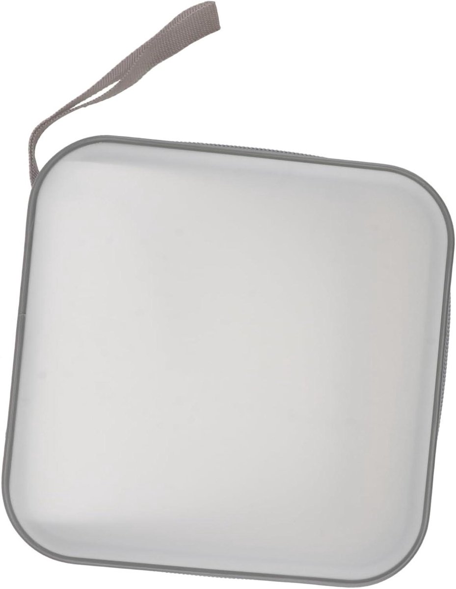 CD Opbergtas - Disc Organizer - Media Opslag - Met Ophanglus - 40 Discs - Wit