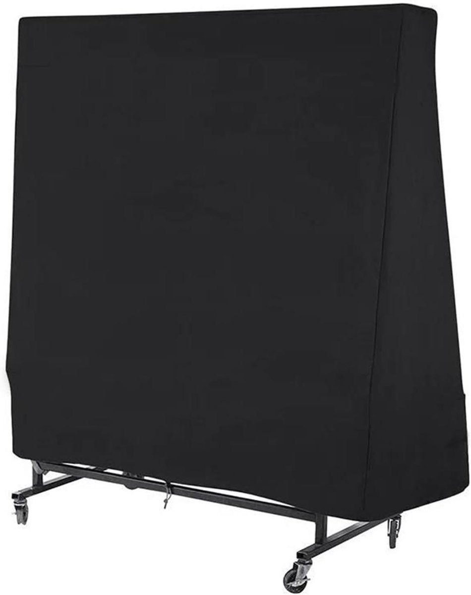 Tafeltennistafelhoes - Pingpongtafel beschermhoes - Tafel beschermen - Winterbestendig en UV-bestendig - 160 x 160 x 85 cm - Beige