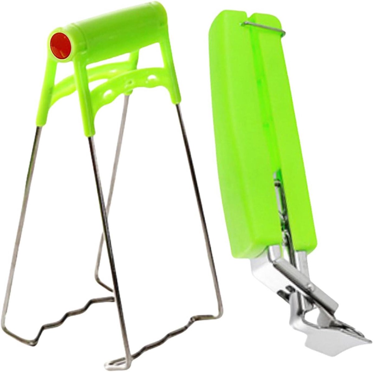 Kooktang - Hittebestendige clip - Hete schalen pakken - Ergonomische grip - 18 cm - Zwart