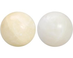 2 Stuks Chinese Ballen Baoding Ballen Met Klokkenspel Baadende Bal Chinese Medicijn Stress Meditatie Massage Marmer Handbal Geschiktheid