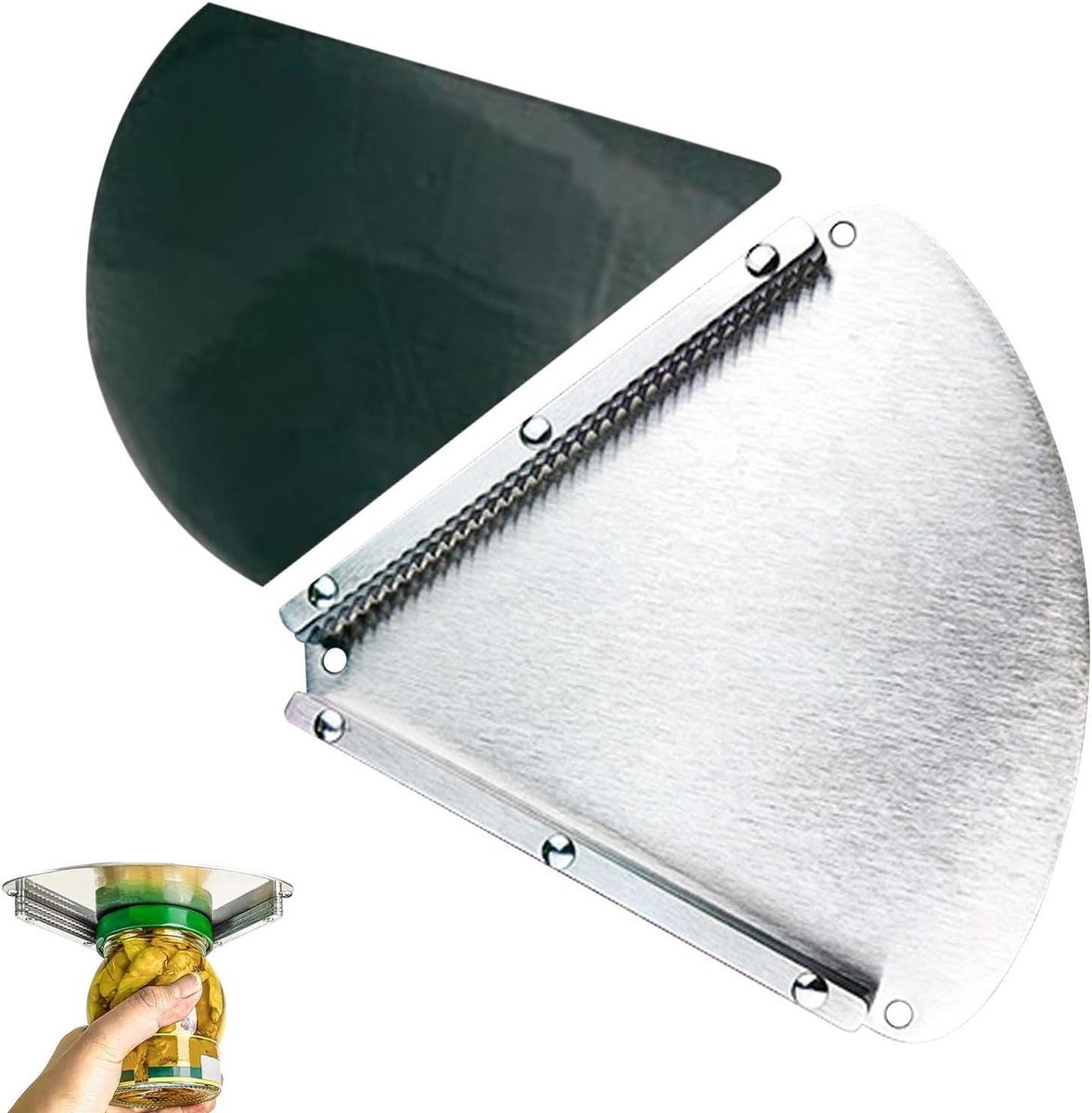 Potopener - Dekselverwijderaar - Keuken Assistent - Ergonomisch Ontwerp - 16x16 cm - Stijl 1