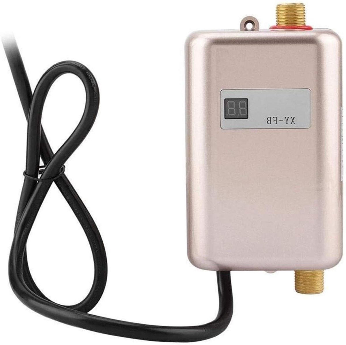 Elektrische Boiler - Doorstroomverwarmer Mini - Keuken Gebruik - Snel Warm Water - Compact Ontwerp - Goud