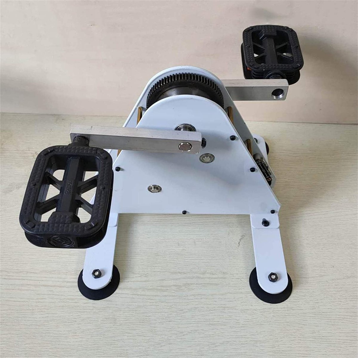 Pedaal Generator - Fiets Dynamo - Energie Opwekken - Dubbele USB Poort - 100 Watt - Zwart