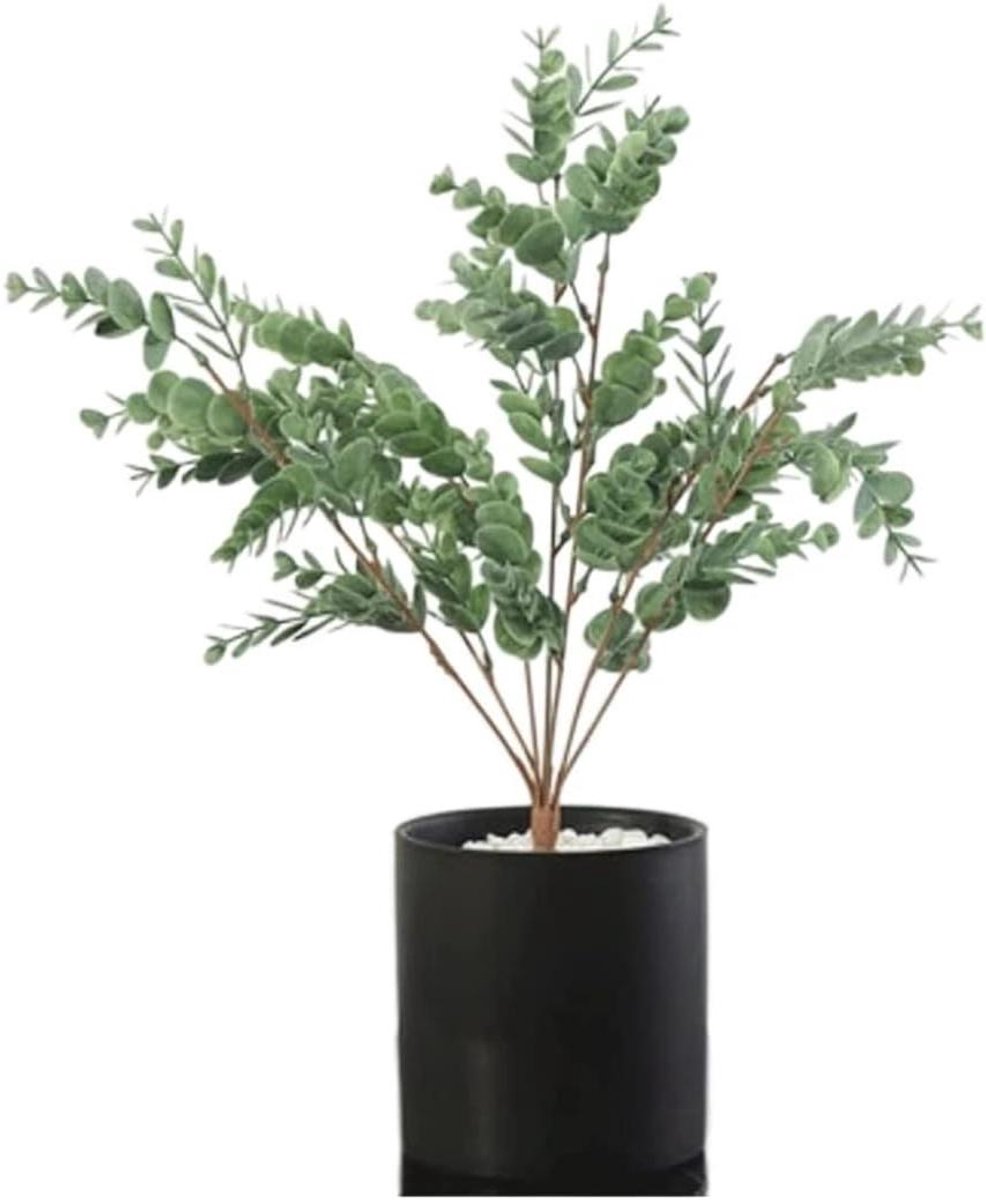 Kunstplant Boom - Nep Plastic - Binnen Decoratie - Makkelijk Onderhoud - 47cm - Groen