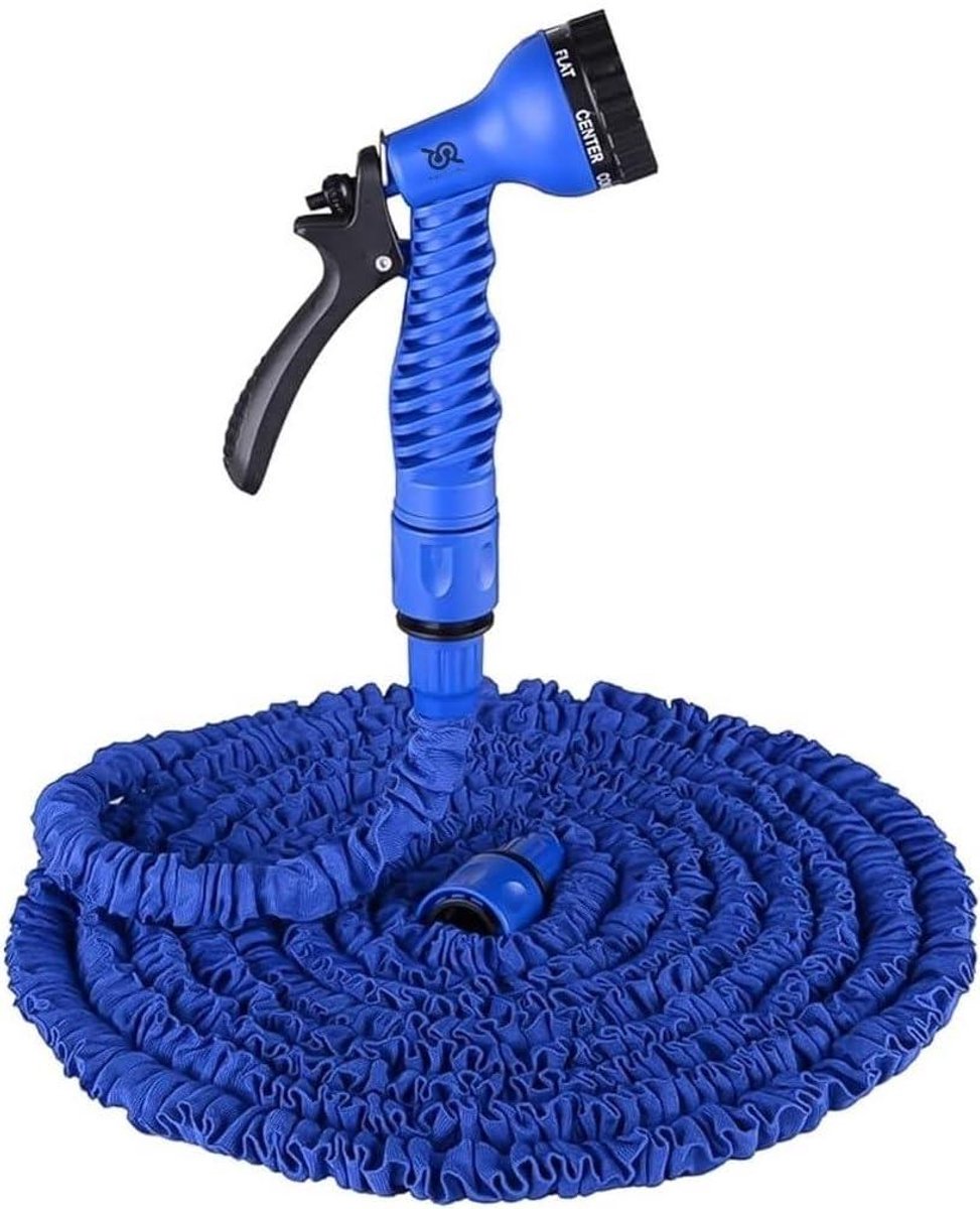 Uittrekbare Tuinslang - Flexibele Waterslang - Tuin Besproeien - Automatisch Uittrekbaar - 15 Meter - Groen of Blauw