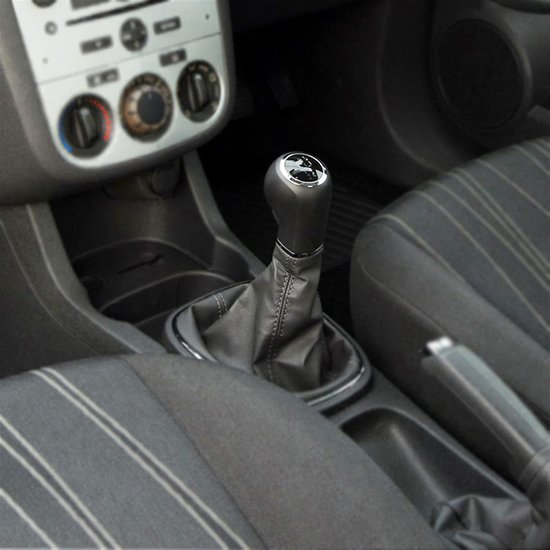Pookknop Set - Schakelhendelhoes - Rijervaring Verbeteren - Verbeterde Grip - 5 Versnellingen - Zwart — afbeelding 2