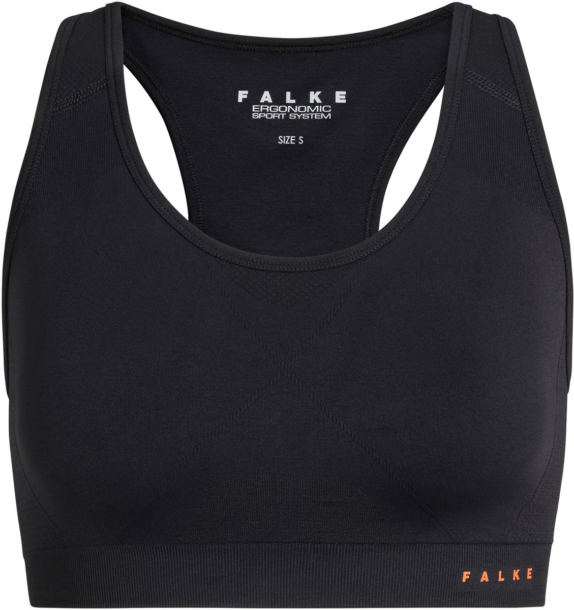 FALKE Madison Low Support voor laag activiteitsniveau functioneel materiaal sportbeha dames zwart - maat M