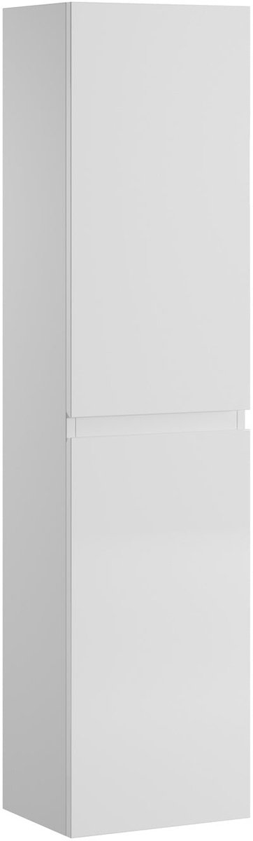 Badkamerkast Marbella 29,5x35x160 cm - hoogglans wit by L'Aqua®