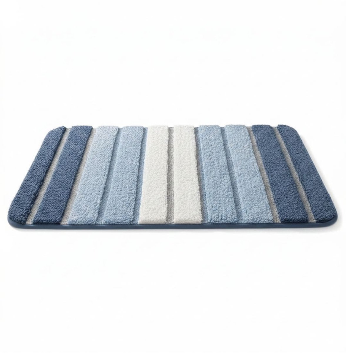 DnA® Badmat - Badmat Antislip - Douchemat - Blauw - 60cm x 40cm x 2cm