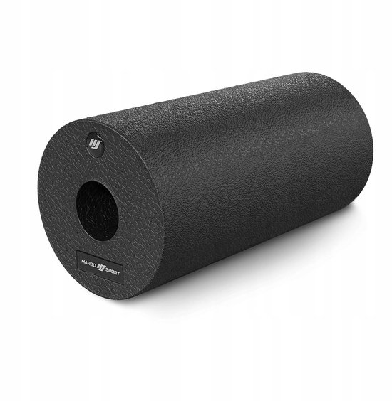 Marbo Sport - Massage roller - Foam Roller - EPP foam roller - 30 cm - Voor spierherstel en fascia massage - Zwart