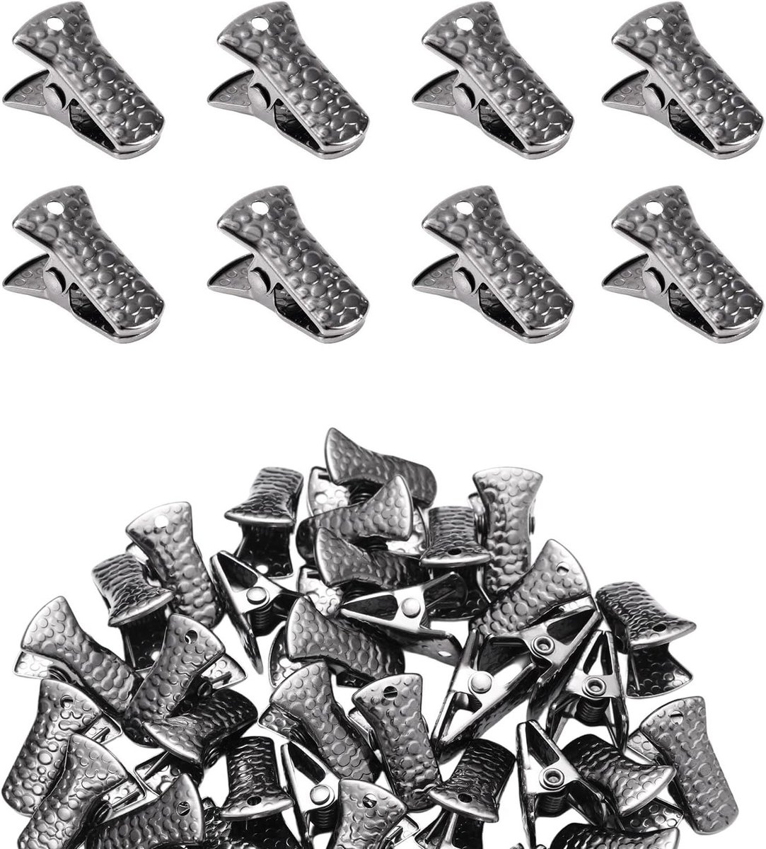 40 Stuks Mini Alligator Clips - Multifunctionele Krokodillenclips voor Creatieve Projecten, Badgehouders en Sieraden Maken, Ideaal voor Kantoor en Thuisgebruik