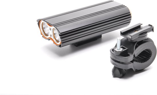 Fietslamp USB Oplaadbaar - Fietsverlichting Voorlamp - Veilig Fietsen - 2000 Lumen XM-L2 LED - 300 meter bereik - Zwart — afbeelding 5