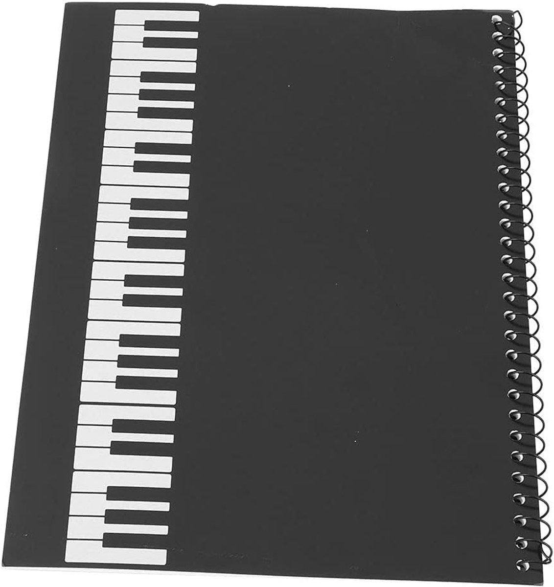Notitieboek voor Muzikanten met 50 Pagina's - Bladmuziek, Manuscriptpapier en Notatiesysteem voor Componisten en Pianisten