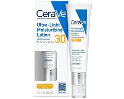 CeraVe hydraterende crème with SPF 30 Licht-Gewicht - Zonnebrandcrème - Gezichtscrème