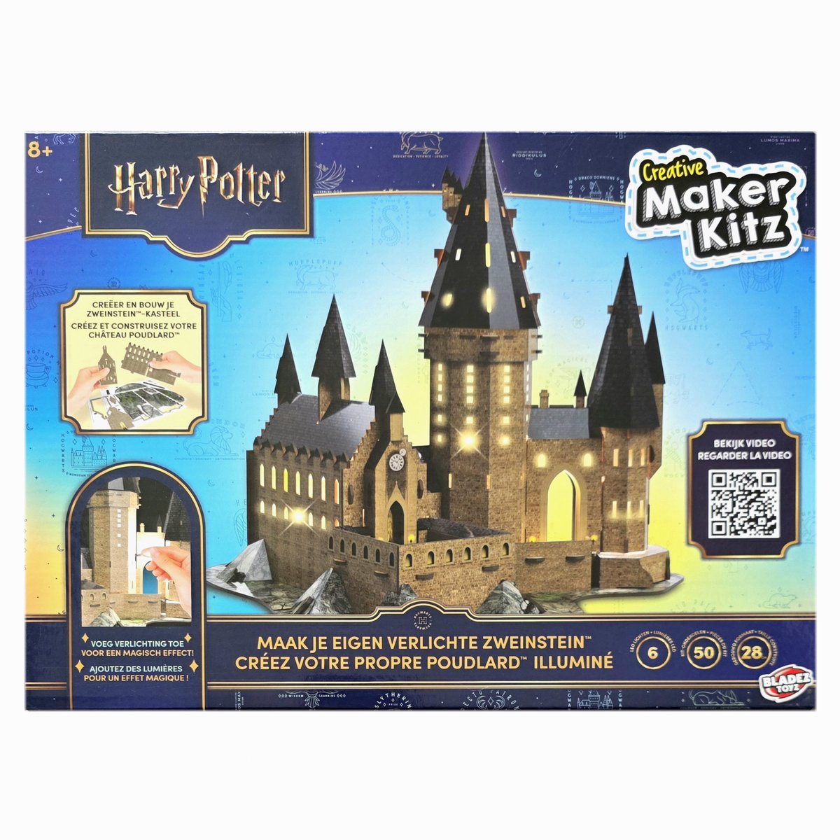 Harry Potter - Maak je eigen verlichte Zweinstein - creative maker kitz