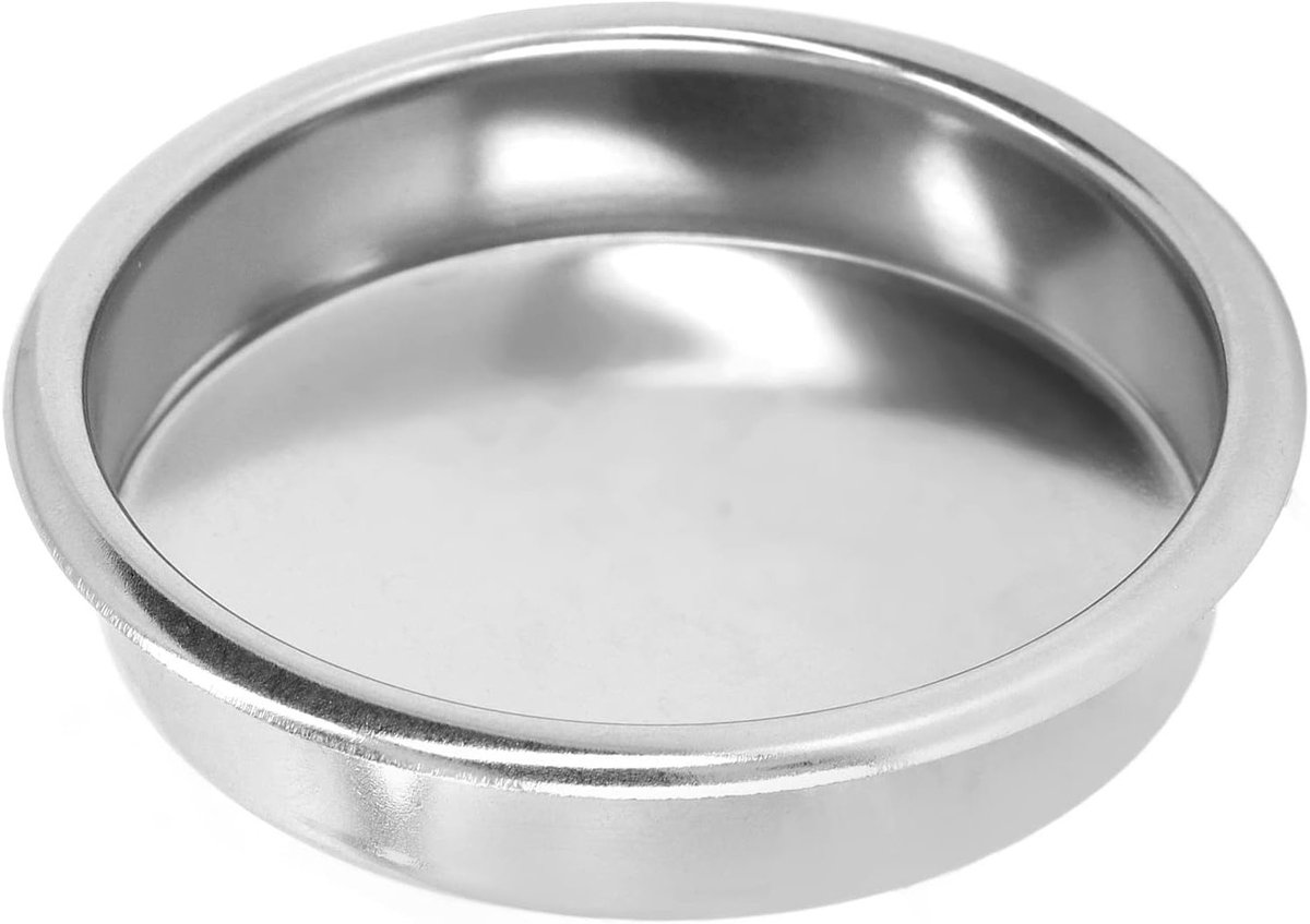 Backflush disc 58mm voor espresso, roestvrijstalen blind filter voor koffiemachines, duurzaam en slijtvast accessoire voor portafilters