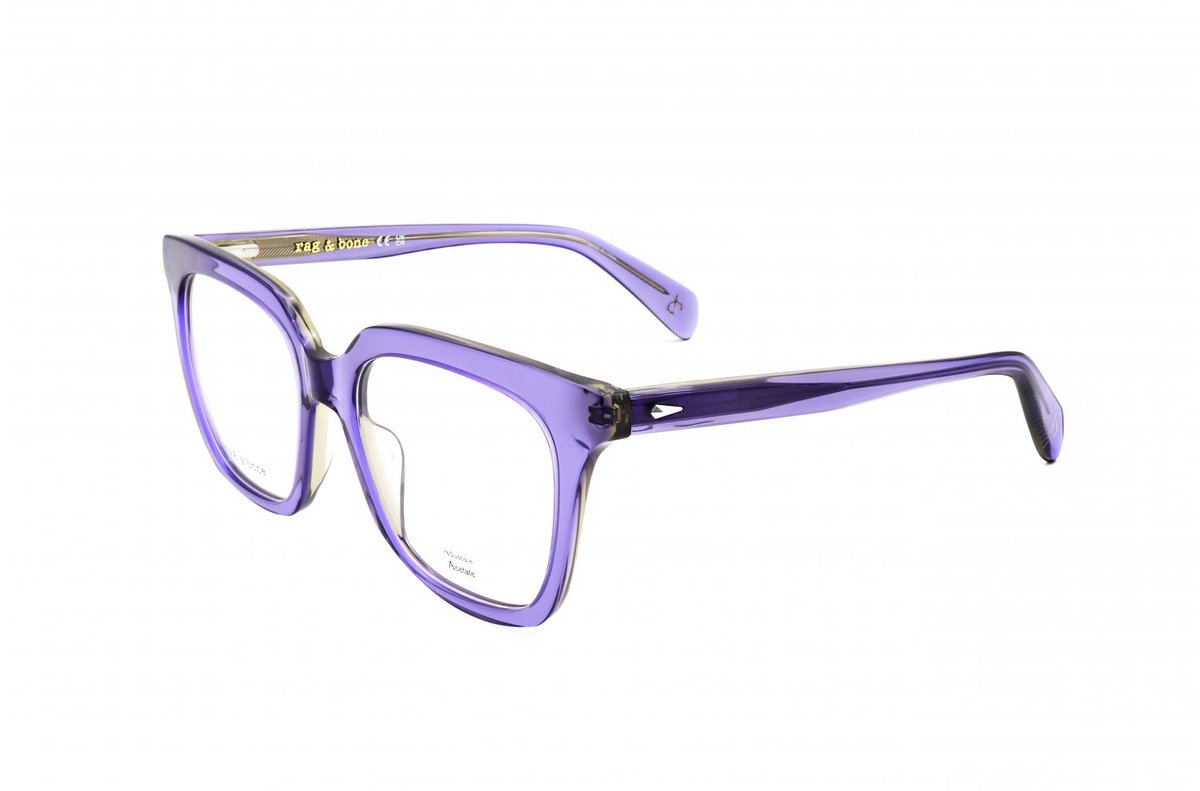 Rag & Bone RNB3076/G Blue green 54/18/145 WOMAN Brilmonturen