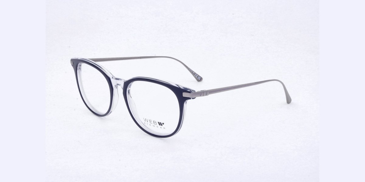 Web WE5446 Blue 51/18/145 MAN Brilmonturen