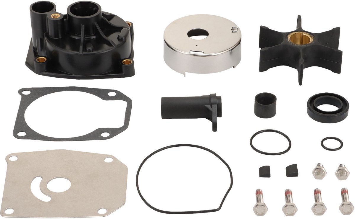 ECTEATOY® Complete Waterpomp Impeller Reparatieset voor Buitenboordmotor - 60 65 70 75 PK - Onderdeel 438597 / 432955 / 18-3389