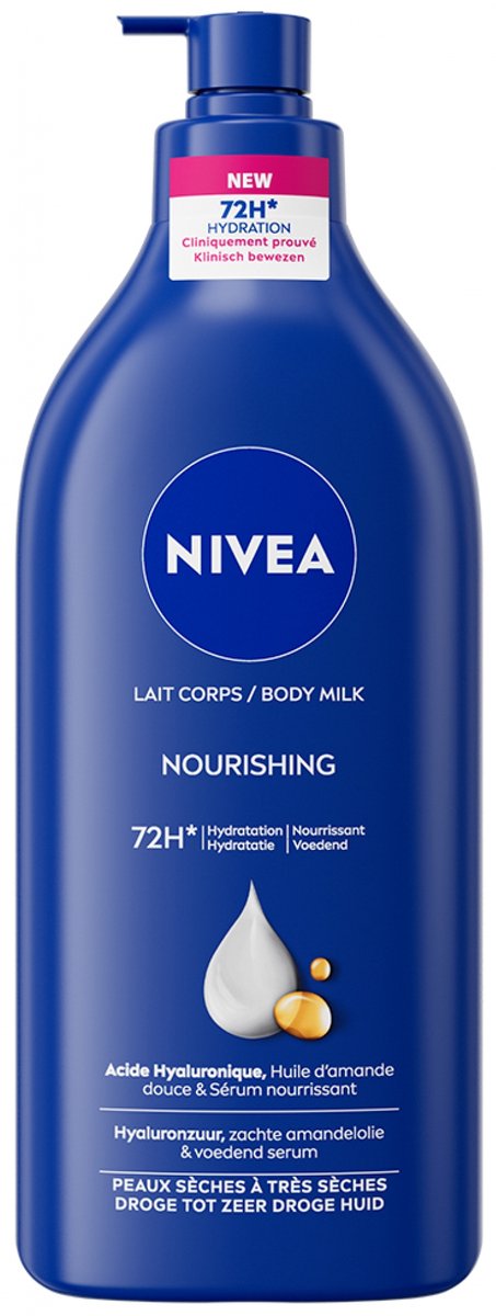 Nivea 72H Voedende Body Lotion 625 ml