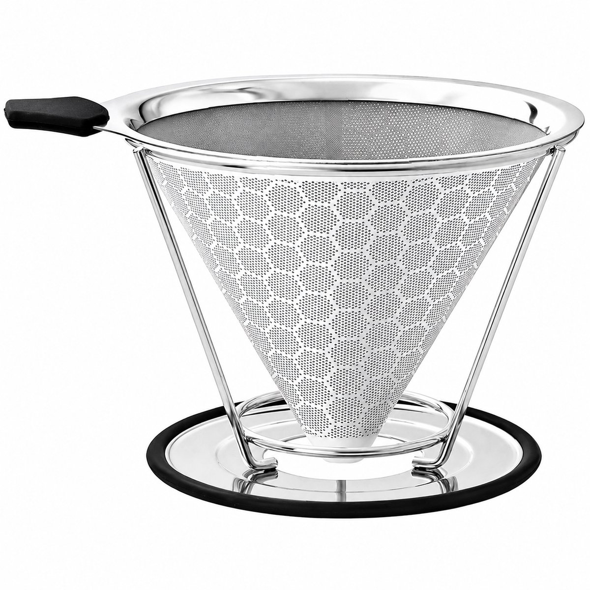 My Green Deal – RVS Koffiefilter – Herbruikbare Koffiefilterhouder – Duurzaam Koffiezetfilter – Koffiefilter Herbruikbaar