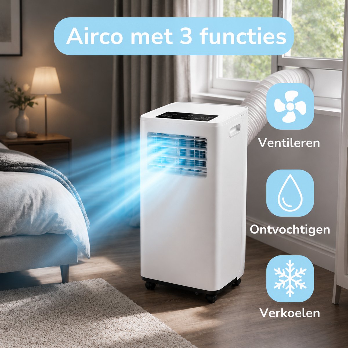 Lifetime Air Mobiele Airco 9000 BTU thumbnail 6