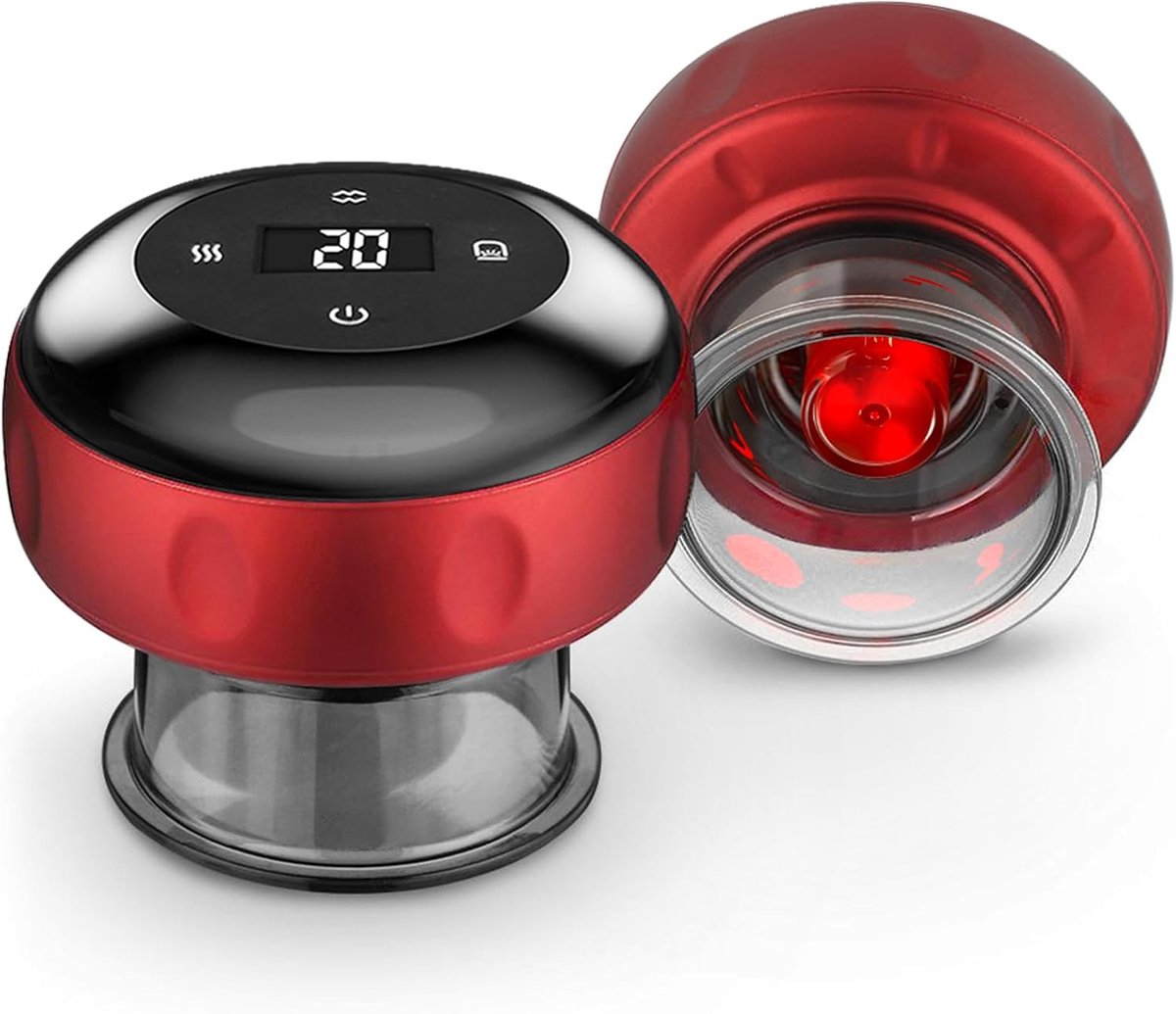 Elektrische Cupping Set - 4-in-1 Cupping Apparaat - 1 Stuks - Verwarming en Massage - Spierpijn Verlichting - Draagbaar Design