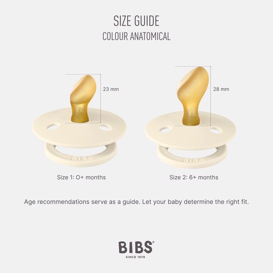 BIBS - Colour Fopspeen - Anatomisch - Maat 2 - Baby Blue/Petrol - Duopack van Merkloos — afbeelding 2