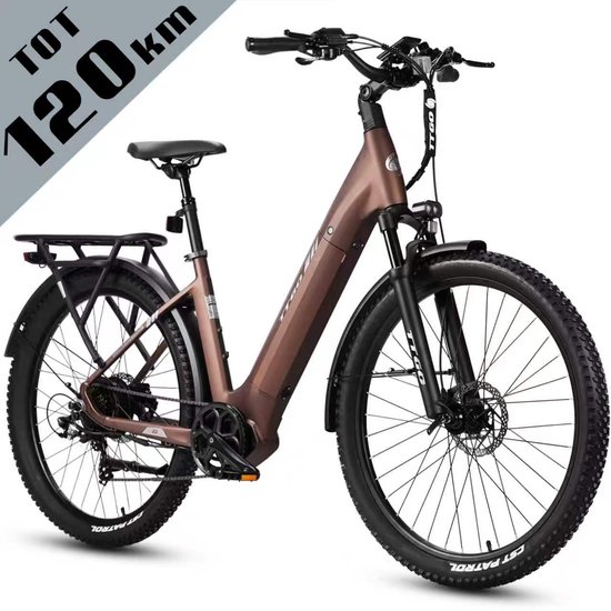 TTGO Z3 Elektrische Fiets – 48V 15Ah Accu (720Wh) – Achterwielmotor – Actieradius tot...