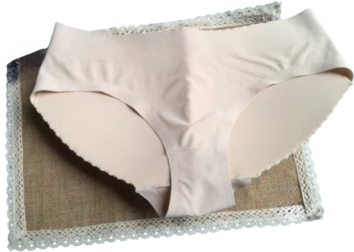 rimmo Corrigerende dames shapewear slip – afslankend ondergoed met buikcontrole, butt lifter & push-up effect voor een slanker silhouet - Beige