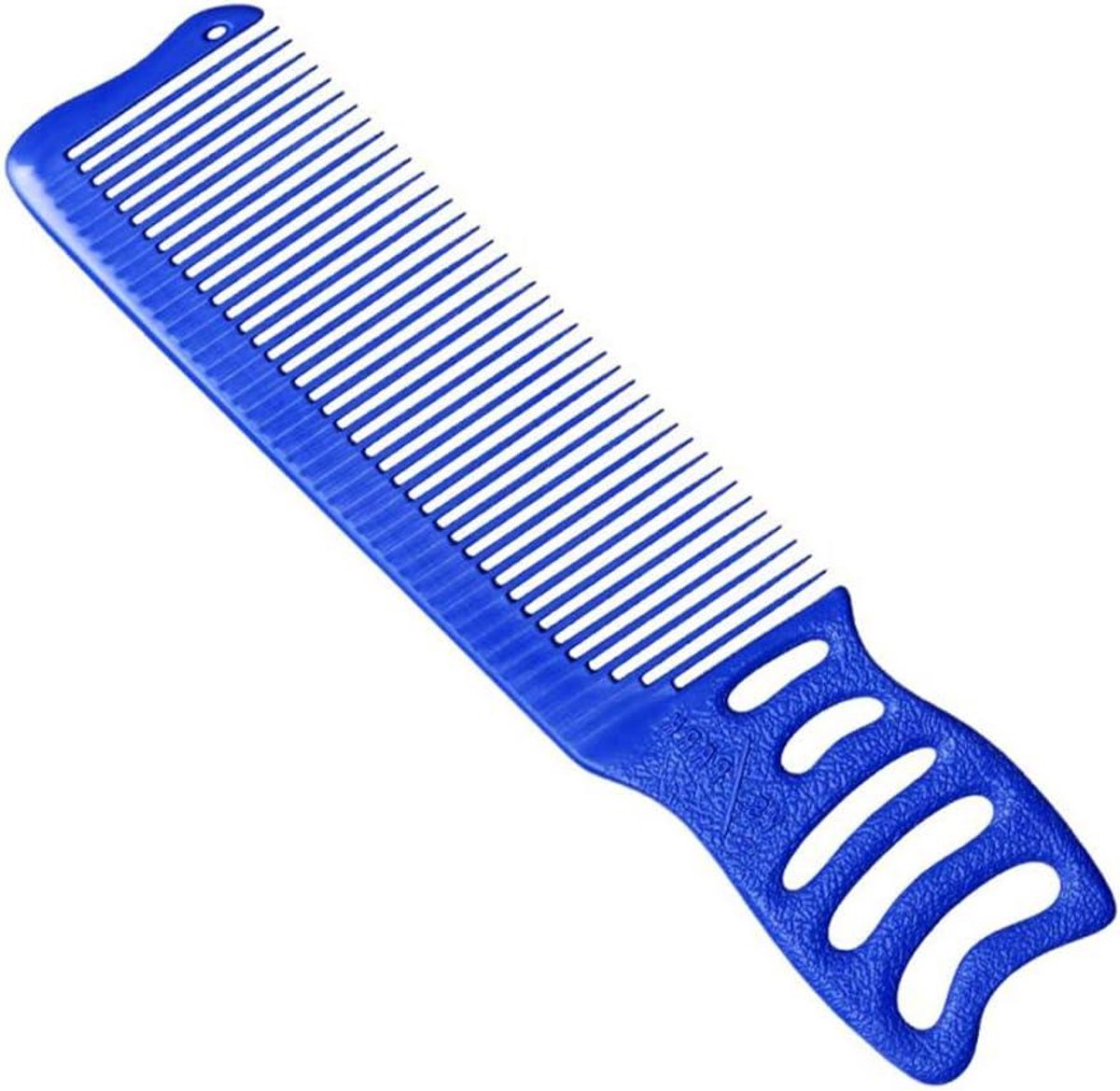 Kam Mambo Curvo - Haarkam Stylingkam - Haar Stylen - Ergonomische Gebogen Vorm - 247 mm - Blauw