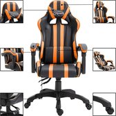 Gamestoel Oranje - Gaming Stoel - Gaming Chair - Bureaustoel racing - Racestoel - Bureau stoel gamen