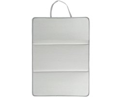 Strijkplank - Steamer Board Folding Hanging Steam Iron Pad - Draagbare isolatie - 1 stuk(grijs 37*51cm)