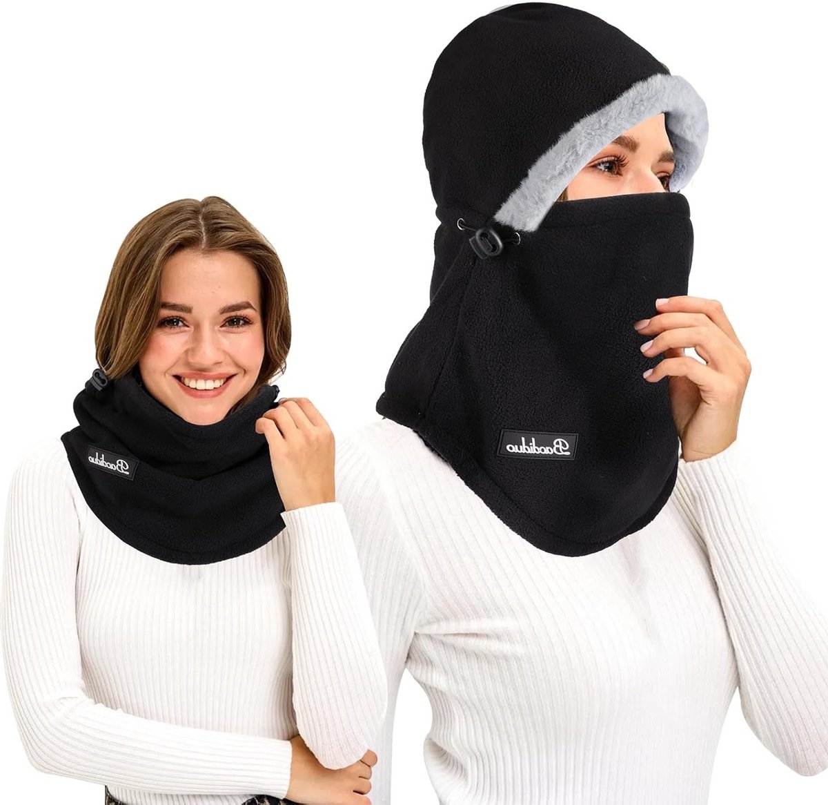 Winterse Balaclava voor Mannen en Vrouwen - Winddicht, Thermisch Fleece Hoofddoek en Sjaal voor Fietsen, Skiën en Buitenactiviteiten
